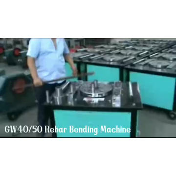 Automatic steel bar bending machine